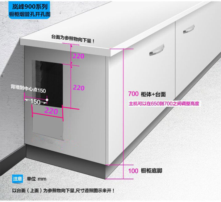 分体式集成灶